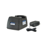 Cargador rápido de escritorio para radios Motorla: PRO2150, CP125, GP2000, VL130, Series AX, para batería PMNN4063H