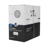 Bobina de Cable U/UTP Cat6A de 305 Metros (1000 Pies), Color Azul, CMR, Soporta 10G-BaseT para Transmisi�n de Frecuencias de hasta 500MHz, UL