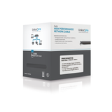 Bobina de cable de 305 Metros Cat6+ CALIBRE 23 Exterior Blindado tipo FTP para CLIMAS EXTREMOS, UL, color Negro (Carrete Easy Pull)