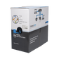 Bobina de Cable de 305 Metros (1000 Pies) Cat6+, CM, Calibre 23 Alto Rendimiento, ETL, UL, Color Azul, Super Flexible, para Aplicaciones de Video Vigilancia, Video HD, y Redes de Datos. Uso Interior.