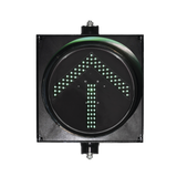 Semáforo / Señalización Flecha Verde / Diametro 30cm / Luz LED .
