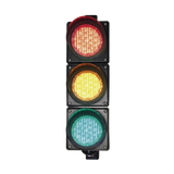 Semáforo / Señalización Rojo, Verde y Amarillo / Diametro 100mm / LED / 110vca.