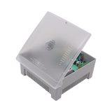 Fuente de Poder con Gabinete de 4 Salidas de 11 - 15 Vcc / 5 Amper /  Voltaje de Entrada: 96 - 264 Vca / Soporta Protección contra Sobrecorriente de Salida, Protección contra Cortocircuito / Led Indicador