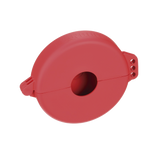 Dispositivo de Bloqueo LOTO para Válvulas de Compuerta, Para Diámetros de 3 a 6.5", Color Rojo