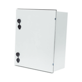 Gabinete de Poliéster IP65 Uso en Intemperie (400 x 500 x 200 mm) con Placa Trasera Interior de Plástico (Incluye Chapa y Llave).