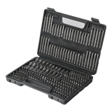 Juego de 208 Puntas para Taladro Entrada Hexagonal 1/4". Incluye Estuche.