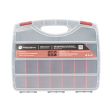 Caja Organizadora con 21 Divisiones Fabricada en Plástico de Alta Resistencia de 38x31x7 cm.