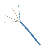 Bobina de Cable UTP 305 Metros (1000 Pies) de Cobre, TX5e, PanNet, Azul, Categor�a 5e, 24 AWG, CMP (Plenum), de 4 Pares