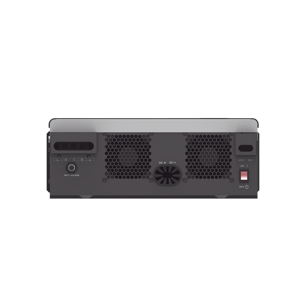 Inversor / Cargador de 1 KW para Sistemas Tipo Isla a 12Vcd / 120Vca, Onda Sinusoidal Pura con Controlador MPPT