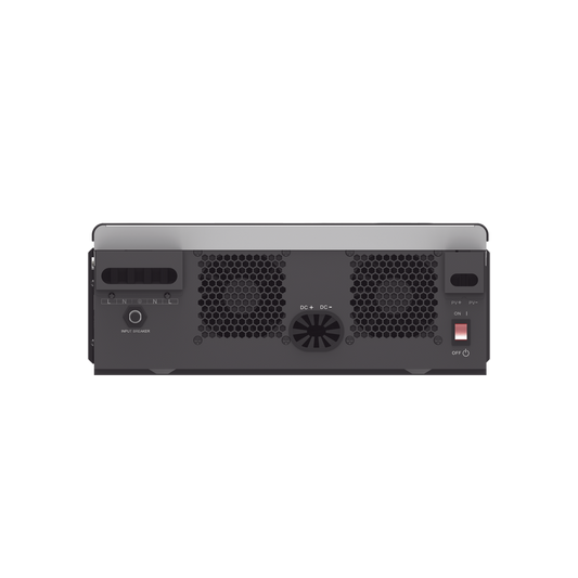 Inversor / Cargador de 1 KW para Sistemas Tipo Isla a 12Vcd / 120Vca, Onda Sinusoidal Pura con Controlador MPPT