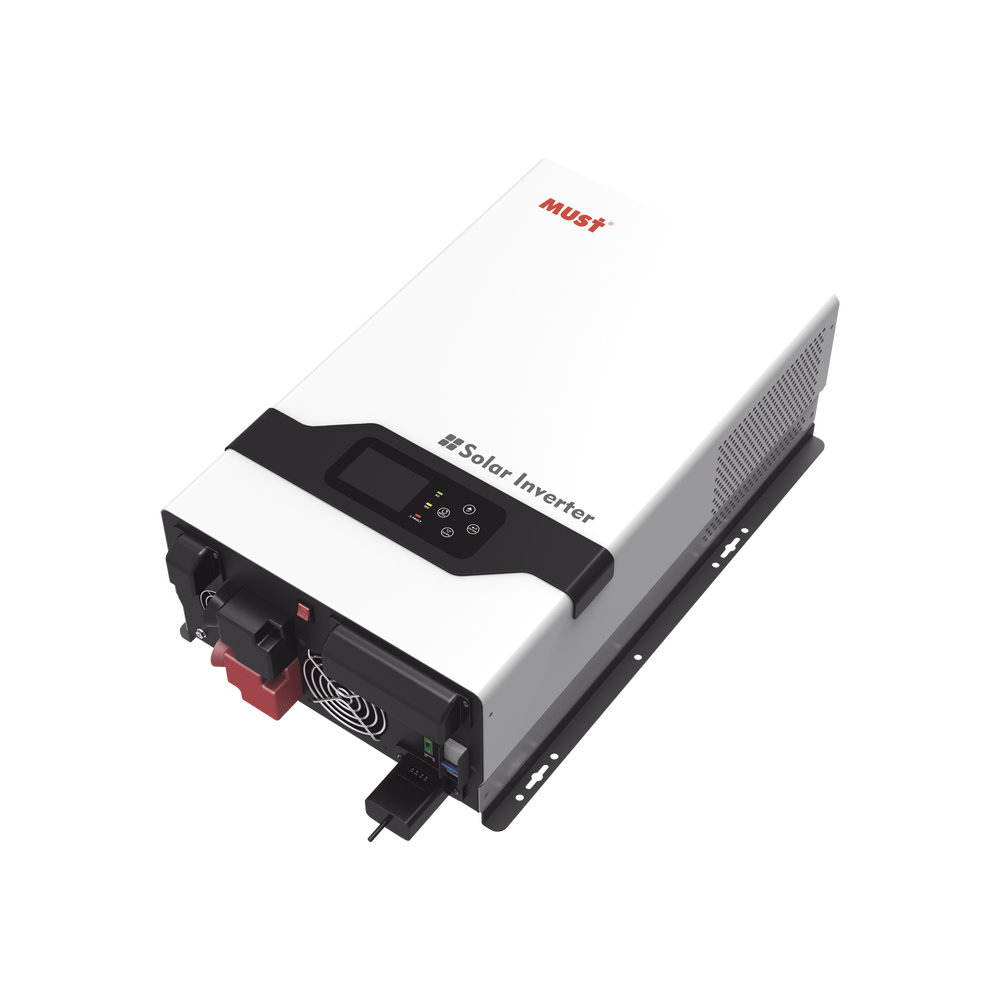 Inversor / Cargador de 5 KW para Sistemas Tipo Isla 48Vcd / 120 o 220Vca, Onda Sinusoidal Pura con Controlador MPPT