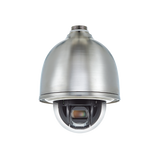 Domo IP PTZ Antivandálico 2MP / Zoom Óptico 32X / H.265 & WiseStream  / WDR 120DB / Exterior IP66 / Acero Inoxidable