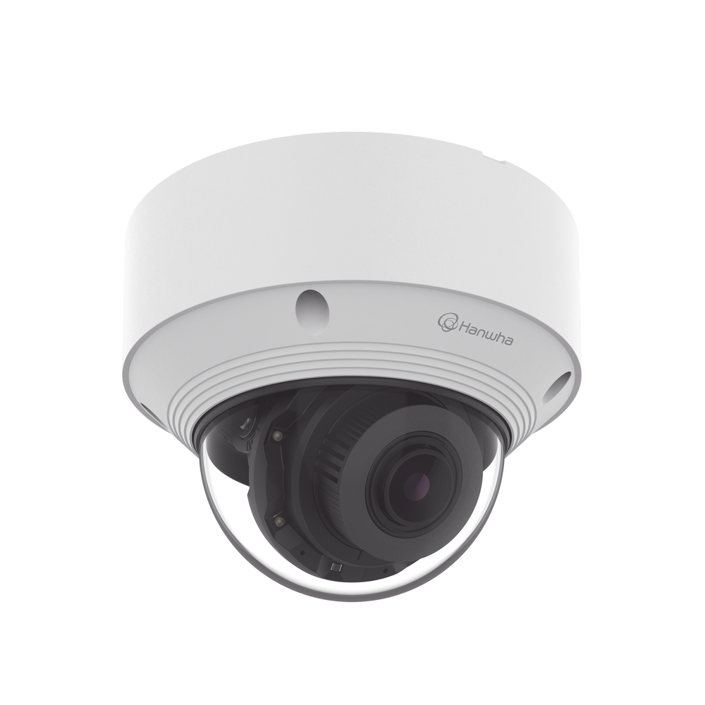 Cámara IP Tipo domo Antivandálica 5 Megapíxel / Lente Varifocal 3.2 - 10mm / IR 30M / WDR 120db / IP66 / H.265 & WiseStream / Inteligencia Artificial Deteccion de Personas y vehiculos