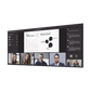 Pantalla Profesional WIDE 105" 5K  / 500 nits / Para uso 24/7 / Tizen 8 / HDMI / Dysplay port / bocinas integradas / Eco Sensor / Soporta Rotacion de imagen Pivot