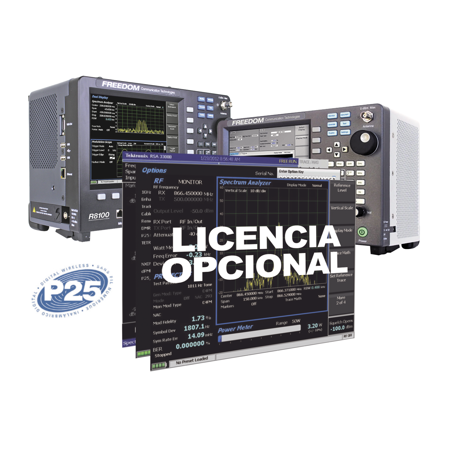 Opción de Software para Proyecto APCO 25 Fase 2 en R8000 /R8100.