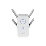 Repetidor / Extensor de Cobertura WiFi AC, 2600 Mbps, doble banda 2.4 GHz y 5 GHz, con 1 puerto 10/100/1000 Mbps, 4 antenas externas