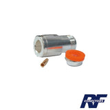 Conector N Hembra de anillo plegable para cables RG-8/U (BELDEN 8237), RG213/U (8267), RG214 (8268).