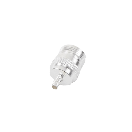 Conector N Hembra de anillo plegable para cables LP-195, LP-142, RG-142/U, LMR-195.