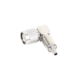 Conector TNC Macho en Ángulo Recto para Cable RG-58/U, LMR-195 Níquel/ Oro/ Teflón.�??