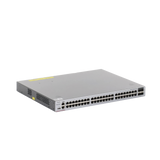 Switch Core Administrable Capa 3 con 48 puertos Gigabit + 4 SFP+ para fibra 10Gb, gestión gratuita desde la nube.