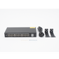 Switch no administrable, con 24 puertos Gigabit, Visible en la Topología