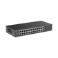 Switch no administrable, con 24 puertos Gigabit, Visible en la Topología