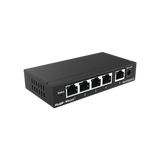 Switch Administrable con 5 puertos Gigabit, gestión gratuita desde la nube