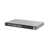 e-Lighten OLT / Switch Hibrido, Capa 3 con 8 Puertos PON 1G, 16  Puertos Ethernet 1G y 4 Puertos SFP+ 10G, perfecto para migrar a Soluciones de Fibra PON hasta 256 ONUs