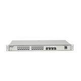 Switch Administrable Capa 3 con 24 puertos Gigabit + 4 SFP+ para fibra 10Gb, gestión gratuita desde la nube