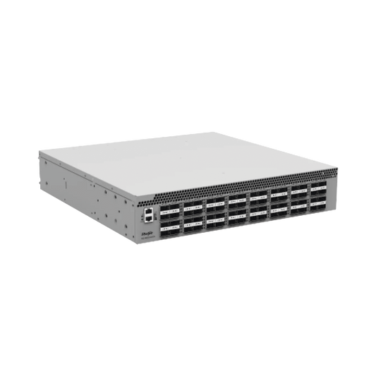 Switch DCI para Data Center, 64 Puertos QSFP28 100G para Escenarios de Alta Densidad, Alta Disponibilidad y Unificación de Centro de Datos.