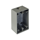 Caja Condulet FS de 1/2" ( 12.7 mm) con una boca a prueba de intemperie.