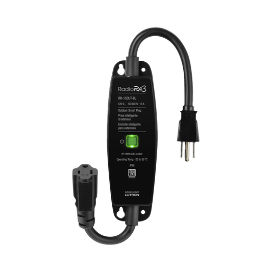 (Caseta Wireless) PlugIn Interruptor On/Off para uso en exterior intemperie IP66, inalámbrico. 15A /120V