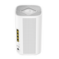 Router Home Mesh RV22 Ideal para Soluciones Residenciales / Doble Banda (2.4 y 5 GHz) / Wi-Fi 6 / Capacidad de: 2.5 Gbps (5 GHz), 600 Mbps (2.4 GHz) / Gestión vía Software para Administrador y Usuario Final desde la nube cnMaestro