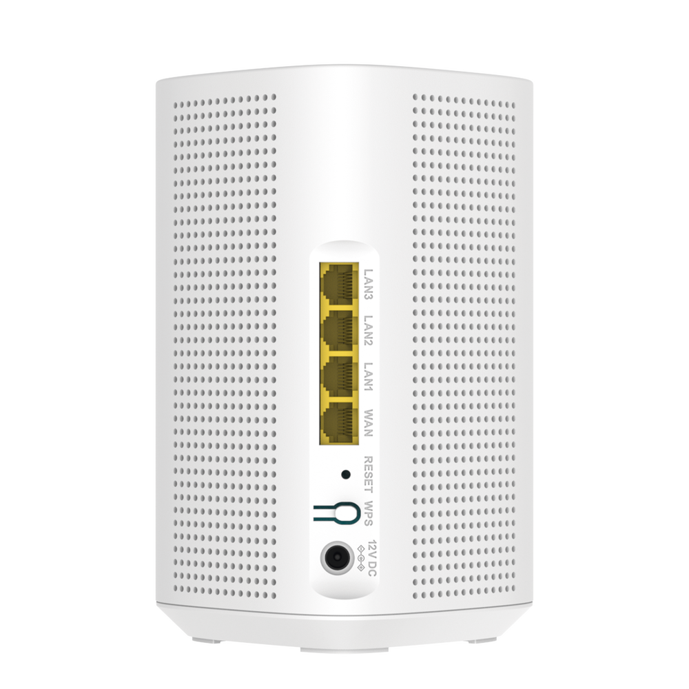 Router Home Mesh RV22 Ideal para Soluciones Residenciales / Doble Banda (2.4 y 5 GHz) / Wi-Fi 6 / Capacidad de: 2.5 Gbps (5 GHz), 600 Mbps (2.4 GHz) / Gestión vía Software para Administrador y Usuario Final desde la nube cnMaestro