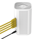 Router Home Mesh RV22 Ideal para Soluciones Residenciales / Doble Banda (2.4 y 5 GHz) / Wi-Fi 6 / Capacidad de: 2.5 Gbps (5 GHz), 600 Mbps (2.4 GHz) / Gestión vía Software para Administrador y Usuario Final desde la nube cnMaestro