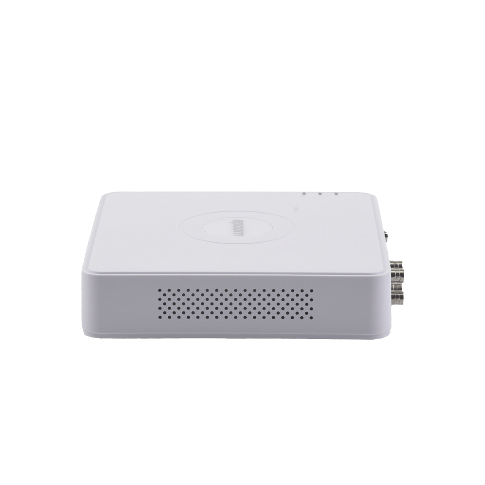 DVR 4 Canales TurboHD + 1 Canal IP / 2 Megapixel (1080p) Lite / Acusense Lite (Evita Falsas Alarmas) / Audio por coaxitron / 1 Bahía de Disco Duro / H.265+ / Salida de Vídeo Full HD