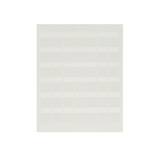 Hojas con 2500 Etiquetas Auto-laminadas para Impresora Láser/Inyección de Tinta, para Cables de 2 a 4.1 mm de Diámetro (18 - 14 AWG)