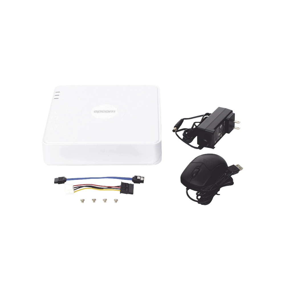 DVR 8 Canales TurboHD + 2 Canales IP / 2 Megapixel (1080p) Lite / Acusense Lite (Evita Falsas Alarmas) / Audio por Coaxitron / 1 Bahía de Disco Duro / H.265+ / Salida de Vídeo Full HD