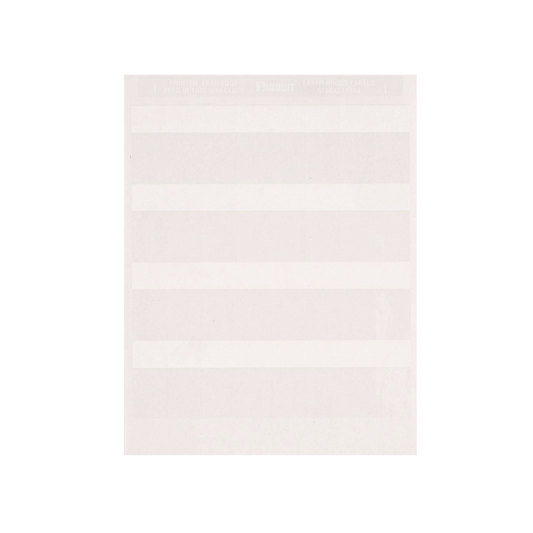 Hojas con 1000 Etiquetas Auto-laminadas para Impresora Láser/Inyección de Tinta, para Cables de 6.1 a 12.2 mm de Diámetro (8 - 4 AWG)