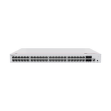 Switch de Acceso Gigabit Administrable PoE Capa 2 / 48 puertos 10/100/1000 Mbps (PoE) / 4 Puertos 1GE SFP Uplink / ERPS / IMGP Snooping / DHCP Snooping / PoE Perpetuo / 380W / Administración Nube Gratis