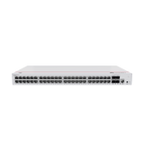 Switch de Distribución/Core Gigabit Administrable PoE Capa 3 / 48 puertos 10/100/1000 Mbps (PoE) / 4 Puertos 10GE SFP+ Uplink / ERPS / Rutas Estáticas / iStack / PoE Perpetuo / 380W / Administración Nube Gratis