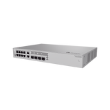 Switch de Acceso eKit Administrable  / Capa 2+ / 6 Puertos PoE+ Gigabit + 2 Puertos PoE+ Multi-Gigabit (2.5 Gbps) + 2 Puertos Gigabit + 2 Puertos SFP + 2 Puertos SFP+ / PoE Perpetuo / Presupuesto PoE 128 W / Sin licenciamiento
