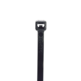 Cincho de Nylon 6.6 StrongHold™, 188mm largo x 4.8mm ancho, Color Negro, Exterior Resistente a Rayos UV, Paquete de 1000pz