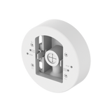 Montaje adaptador para instalacion en poste de camaras Domo y Bala serie X o P marca Hanwha