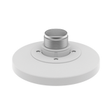 Adaptador tipo plato para Cámara tipo domo Hanwha, necesario para usar accesorios de pared o techo, verificar lista de compatibilidad
