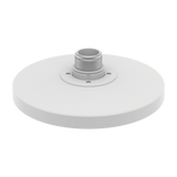 Adaptador tipo plato para Cámara Multisensor serie P necesario para usar accesorios de pared o techo, verificar lista de compatibilidad