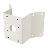 Adaptador de esquina compatible con montaje de pared SBP-300WM1, para domos fijos y PTZ Wisenet en interior o exterior