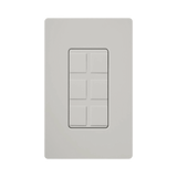 Caja de pared para varios contactos de red o tel, 6 mini espacios