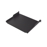 Charola para Soportar Equipos en Rack de 19 in, Profundidad de 34 cm, Color Negro, 1U