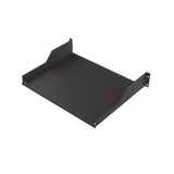 Charola para Soportar Equipos en Rack de 19 in, Profundidad de 34 cm, Color Negro, 2U